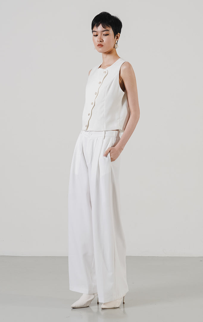 Alexa Vest White