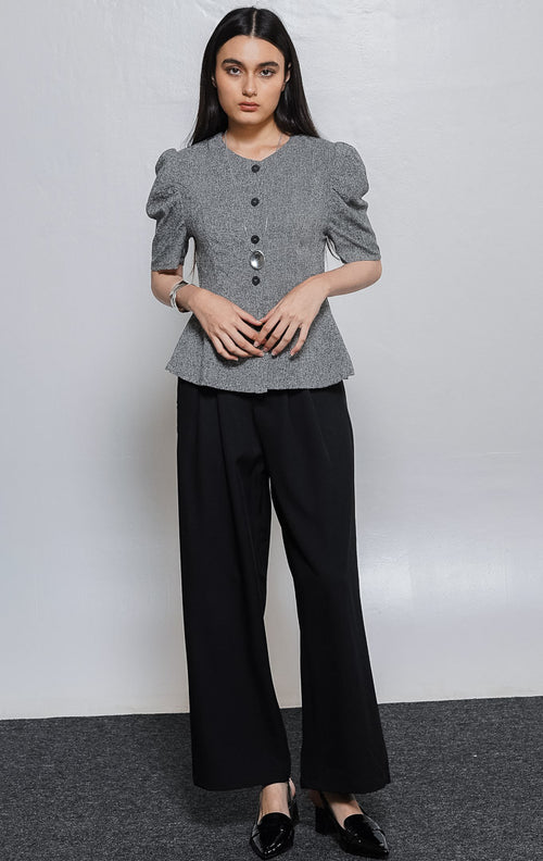 Casey Top Grey