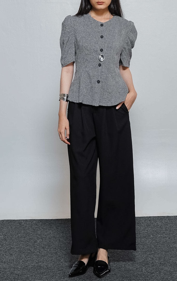 Casey Top Grey