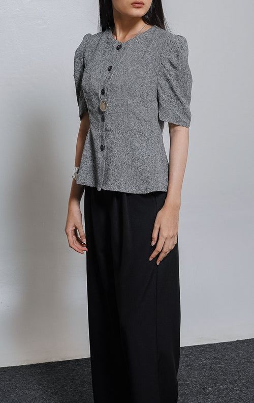 Casey Top Grey