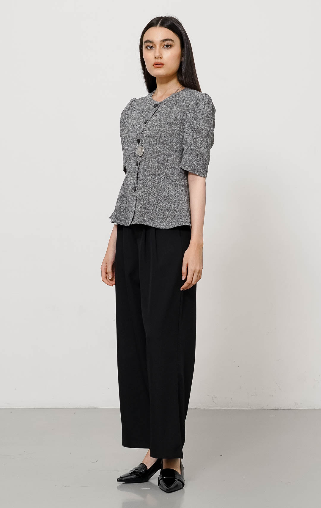 Casey Top Grey