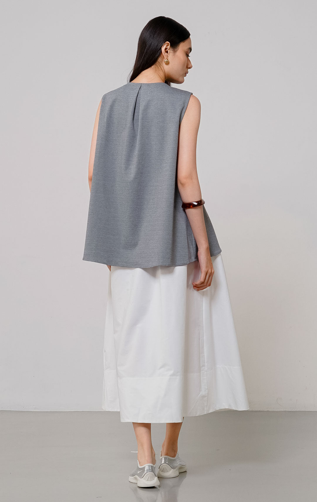 Elvira Vest Grey