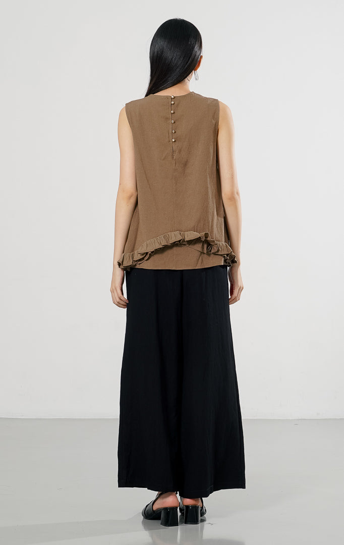 Xaria Top Brown