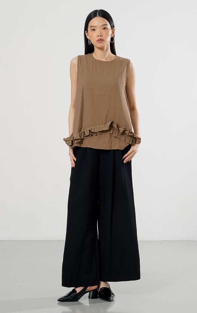 Xaria Top Brown