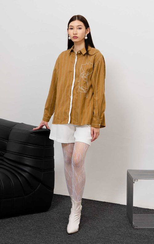 Leonora Top Brown