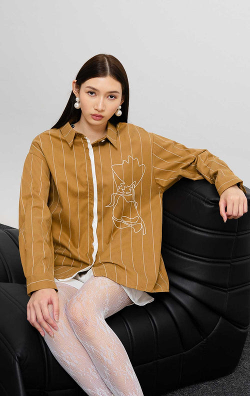 Leonora Top Brown