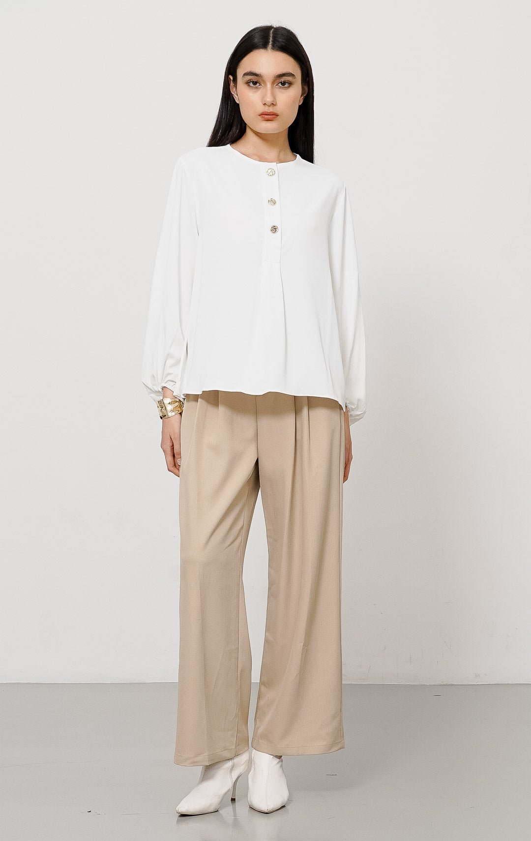 Lucinda Top White