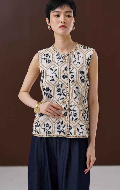 Anne Top Ivory