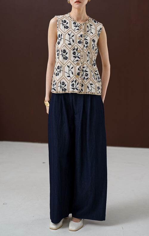 Anne Top Ivory