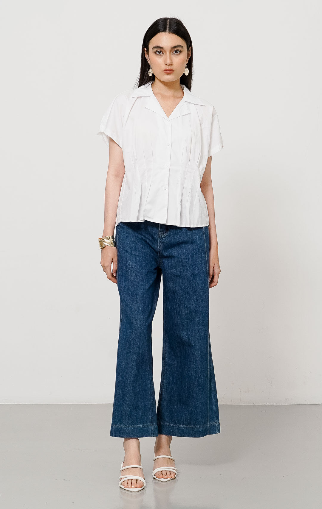 Faye Top White