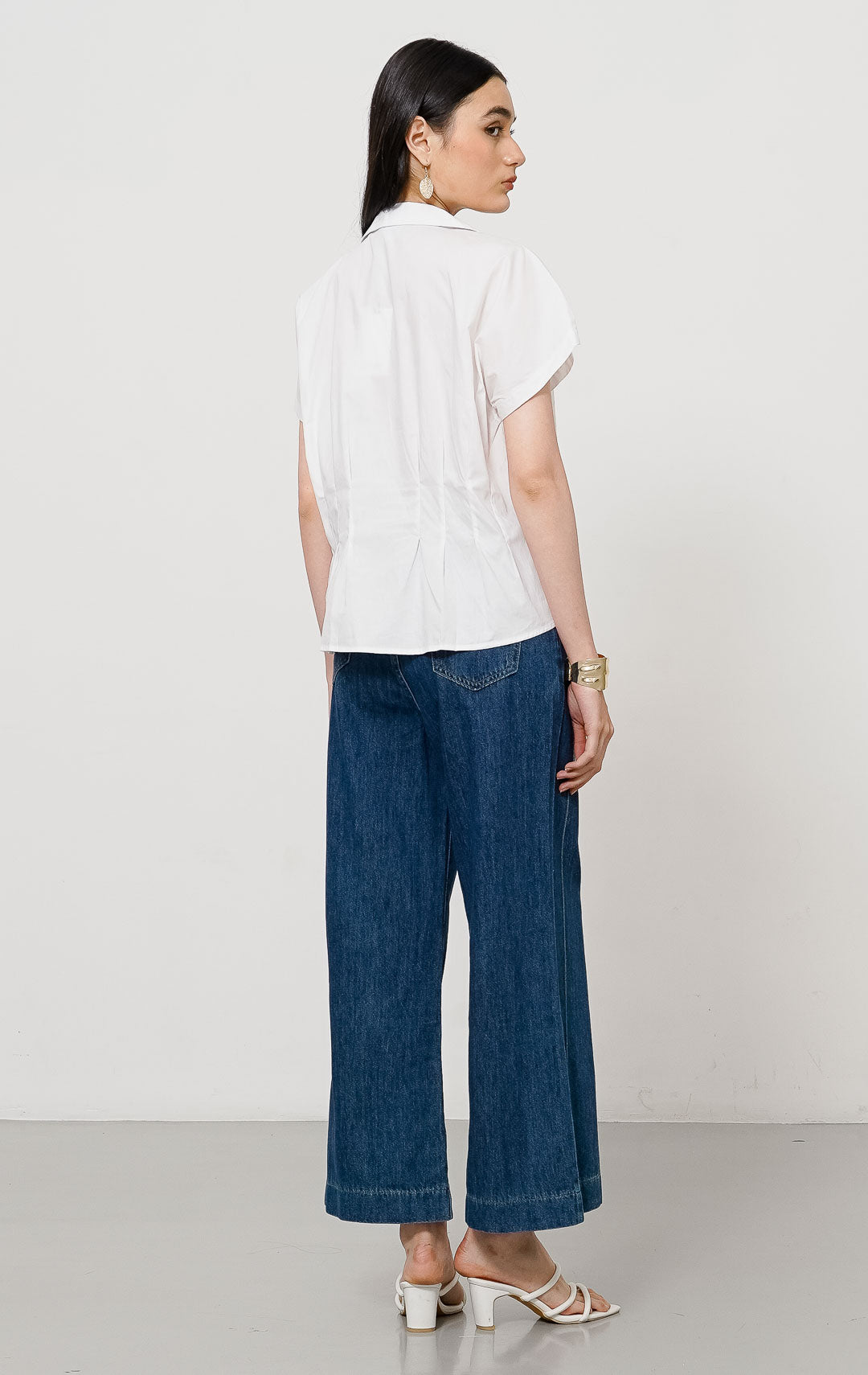 Faye Top White