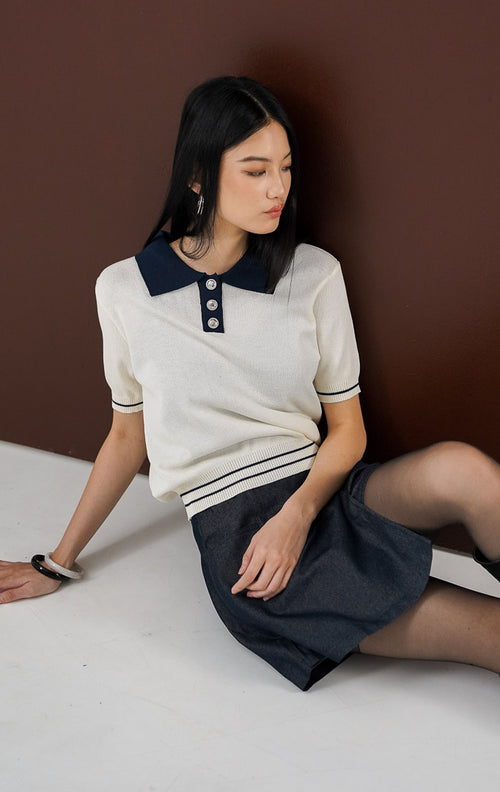 Rossy Top Ivory