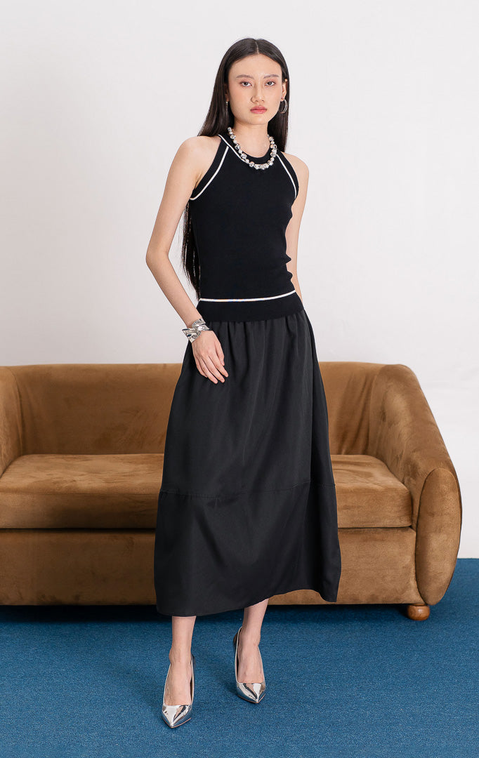 Jiwon Tank Top Black