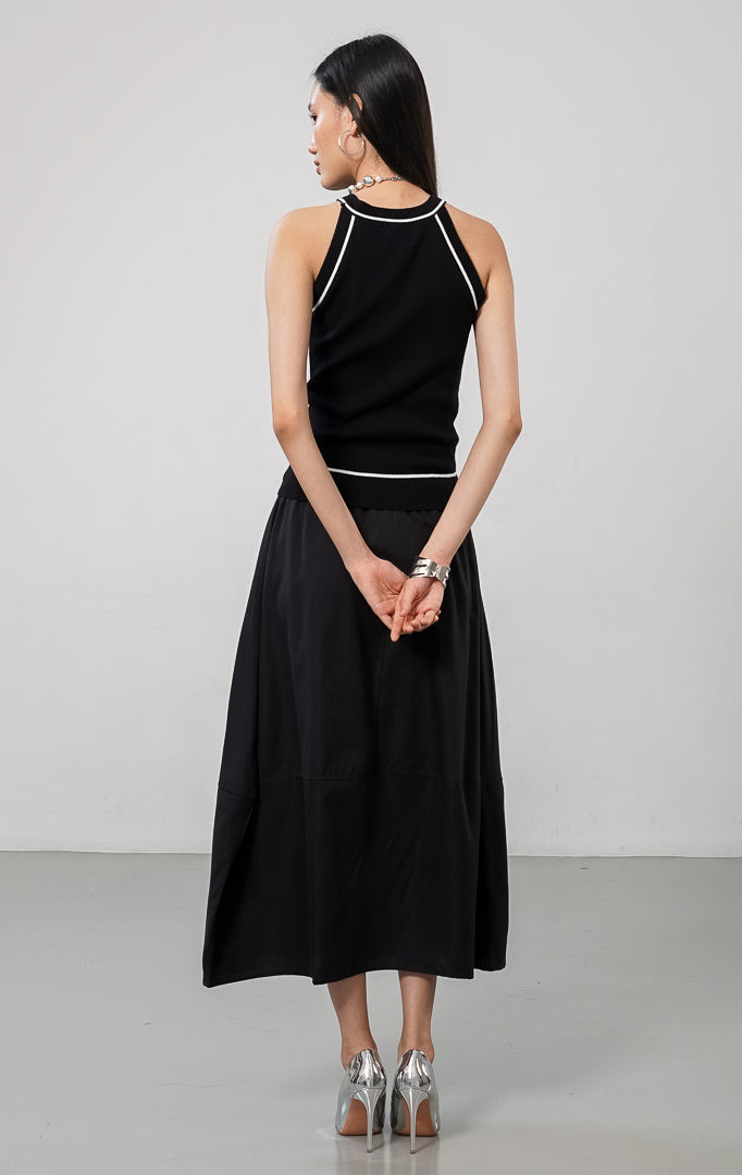 Jiwon Tank Top Black