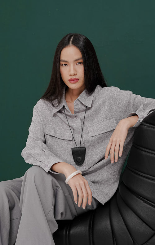 Marcela Top Grey