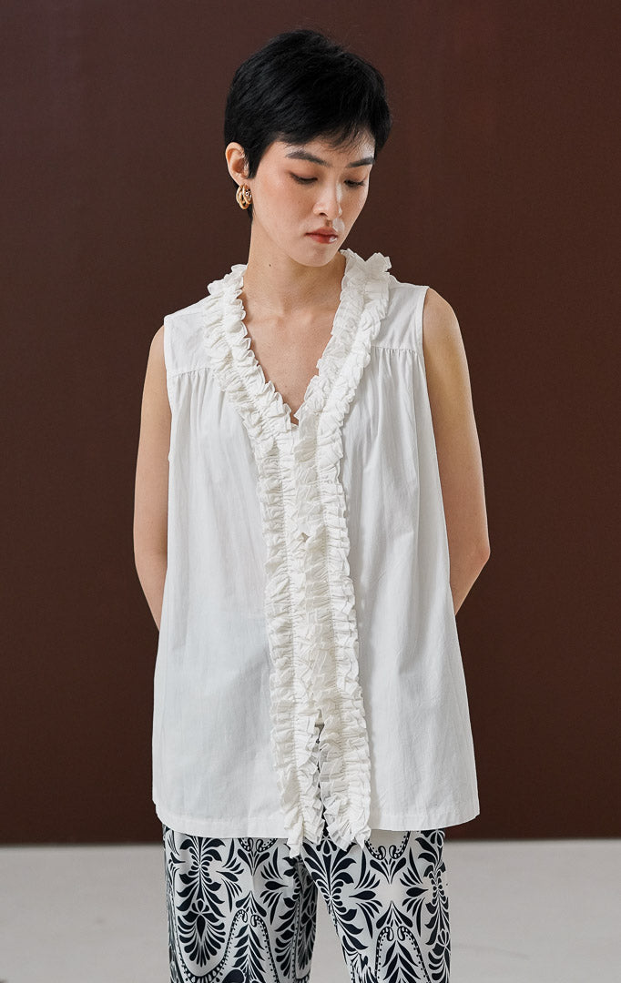 Anesa Top White