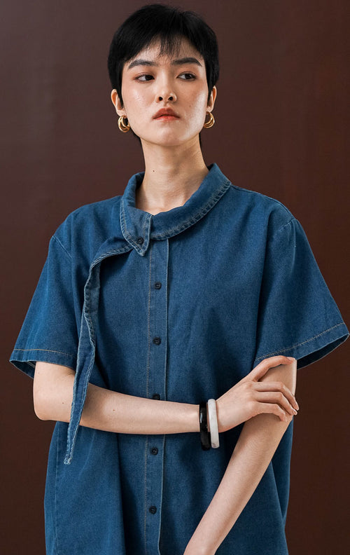 Irina Top Dark Denim