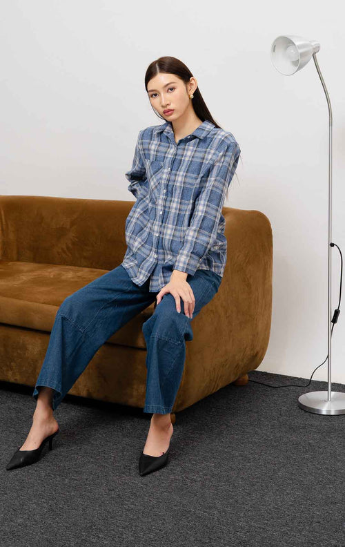 Flyn Top Blue