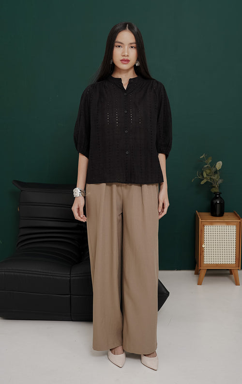 Elara Top Black
