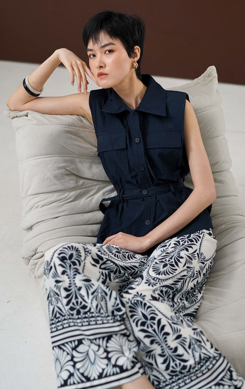 Tinsley Top Navy