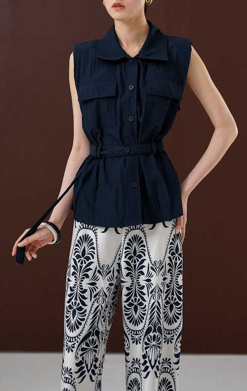 Tinsley Top Navy