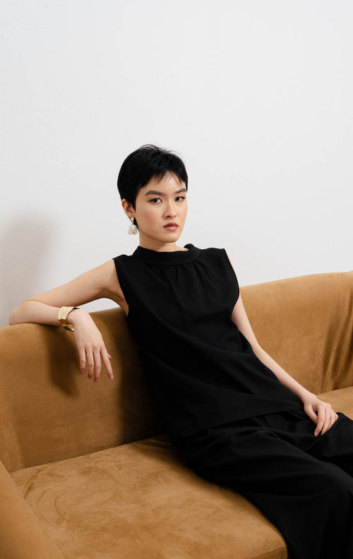 Leona Top Black