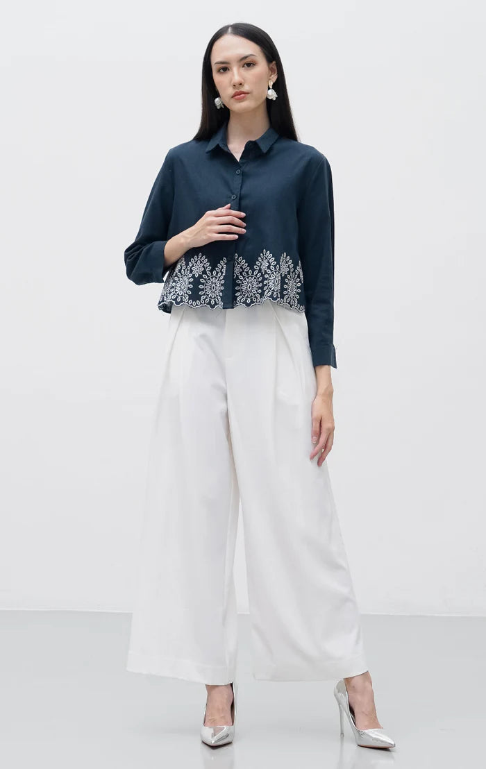 Maura Top Navy