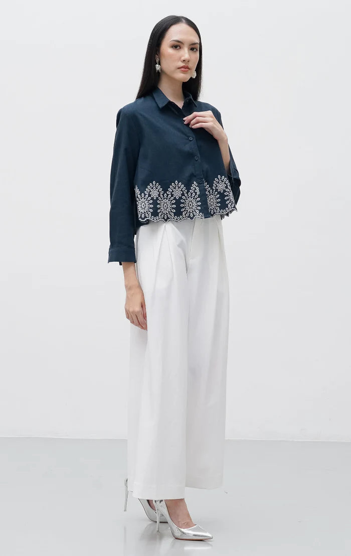 Maura Top Navy