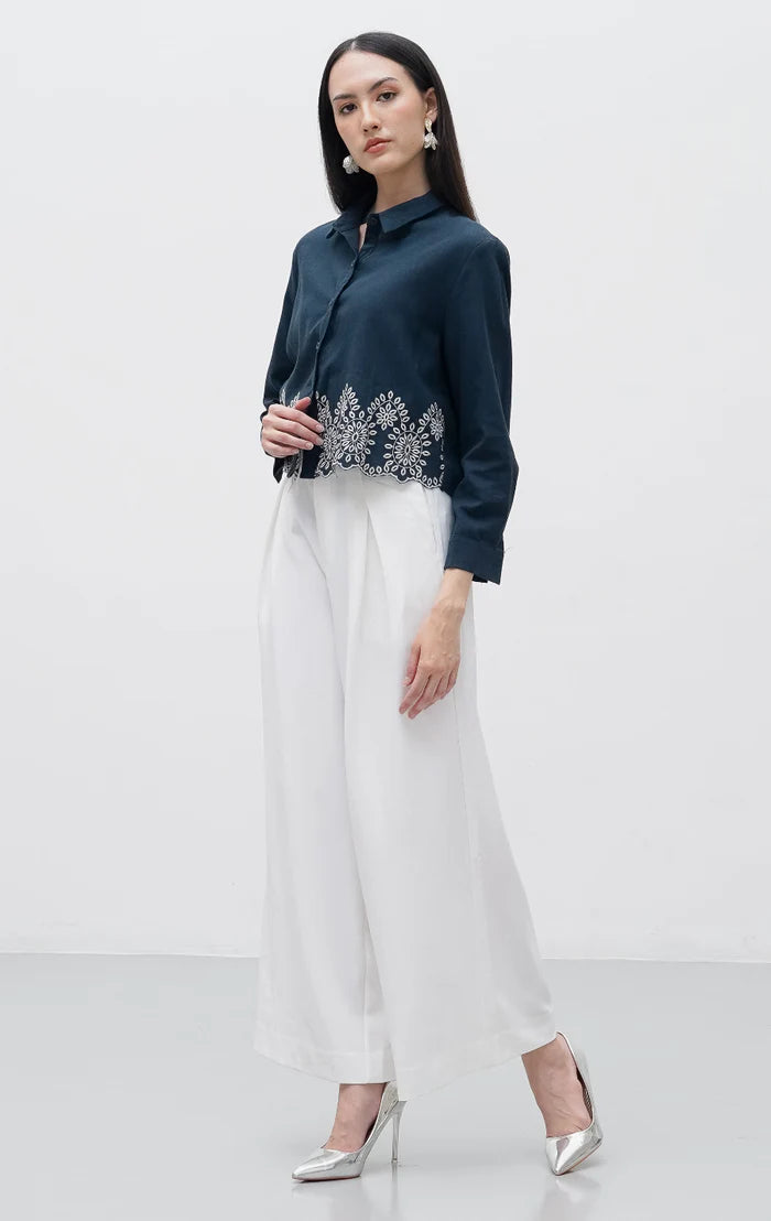 Maura Top Navy