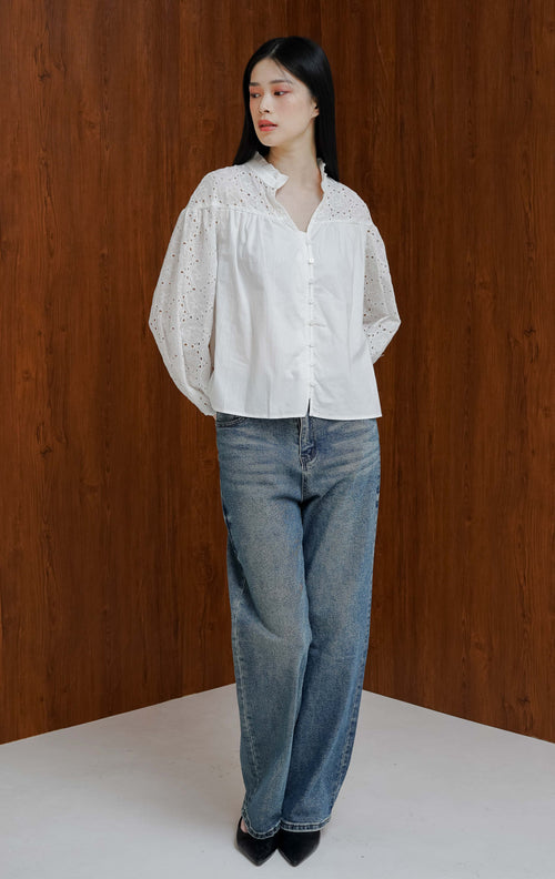Karen Top White