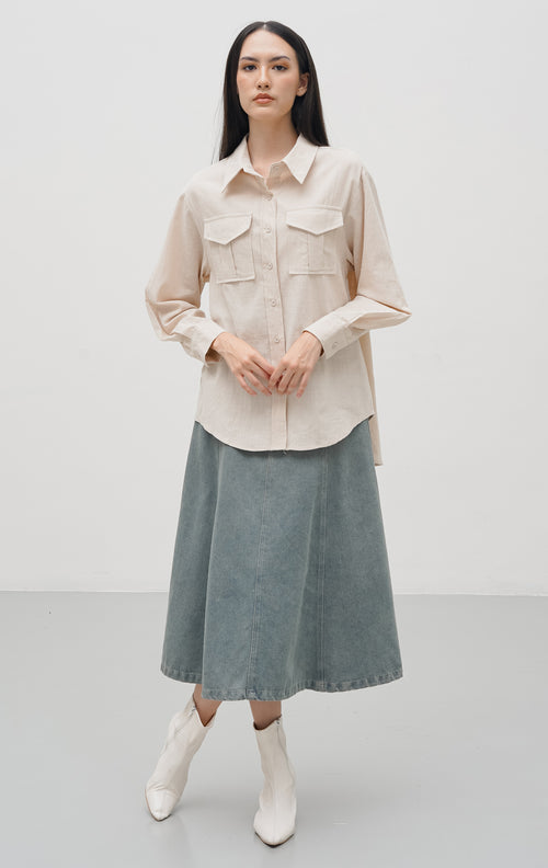 Linda Top Ivory