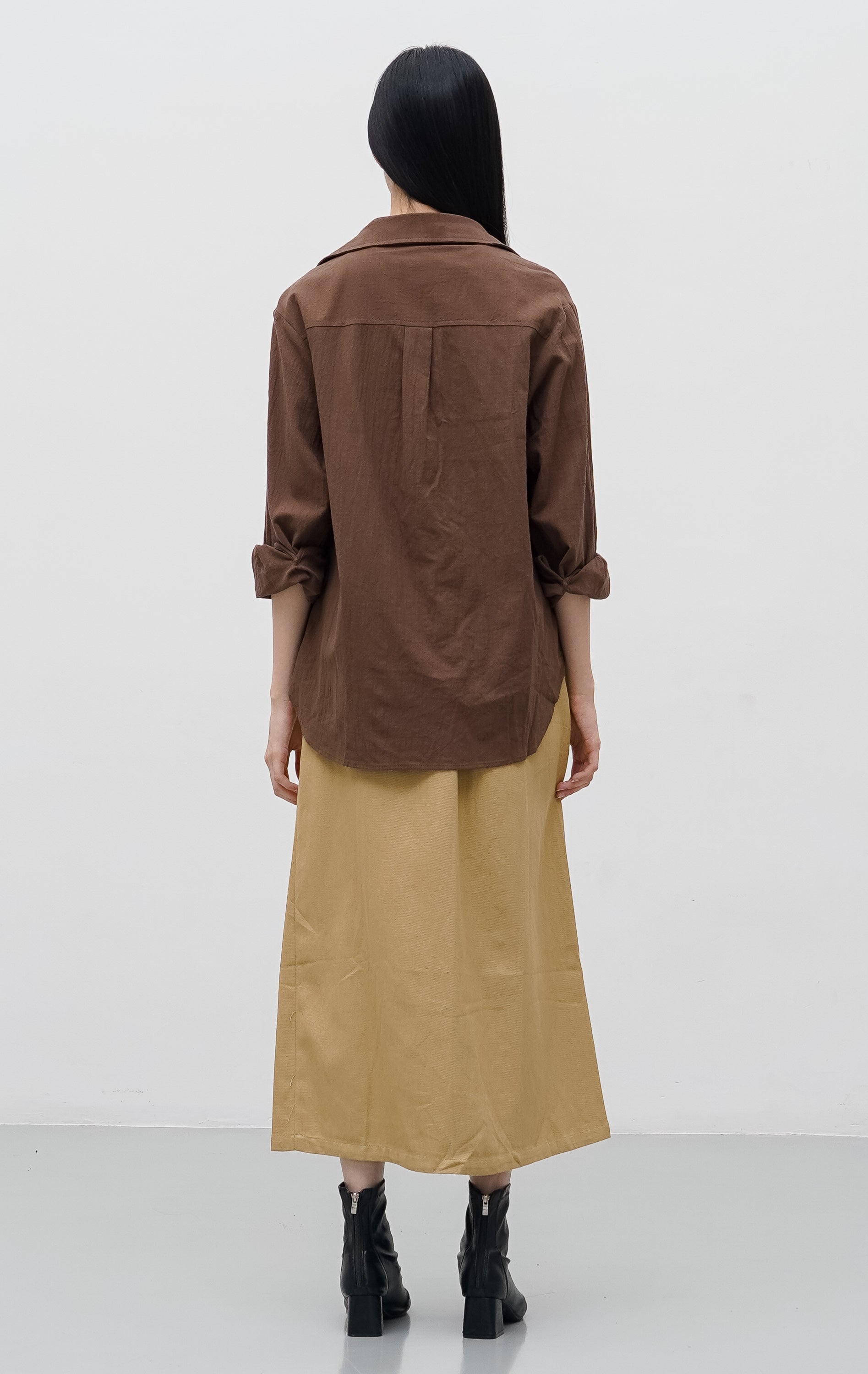 Linda Top Dark Brown