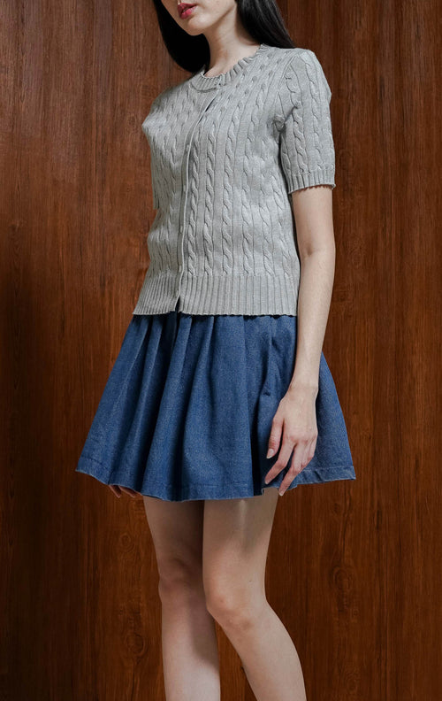 Kiana Top Grey