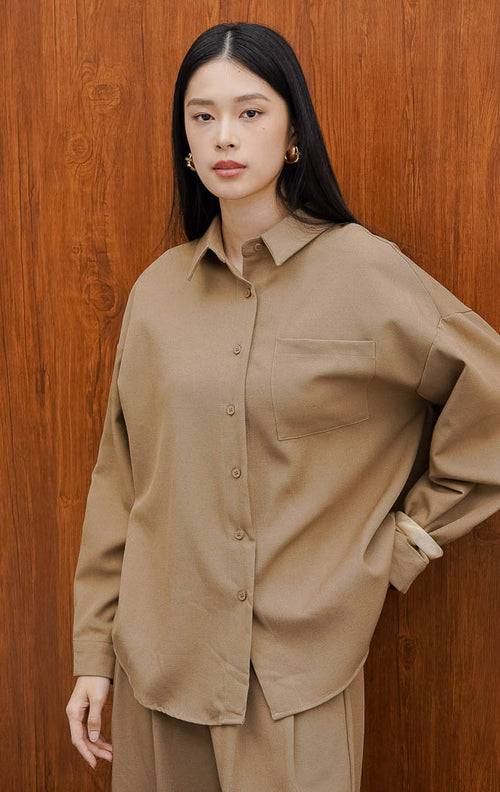 Elodie Top Brown