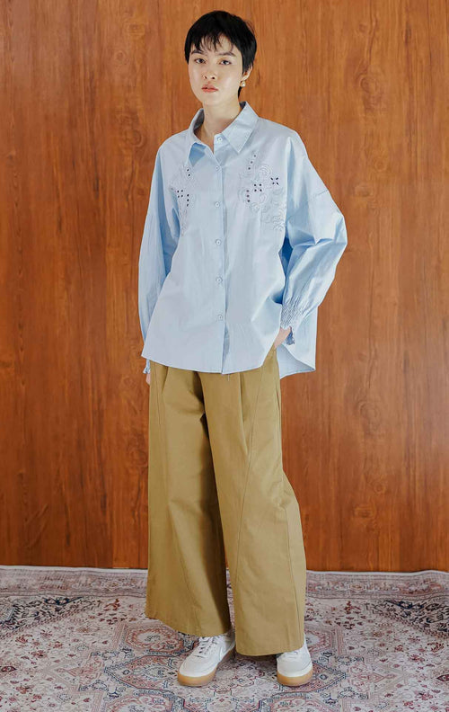 Melinda Top Blue
