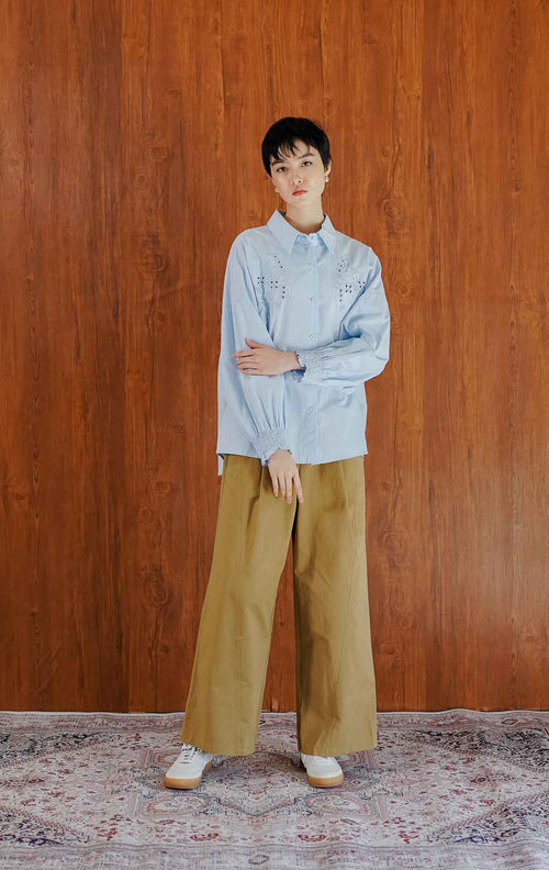 Melinda Top Blue
