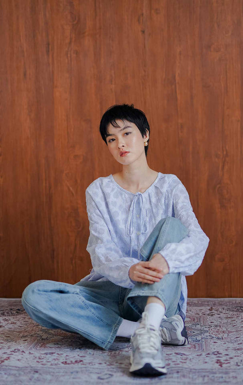 Nayla Top Blue