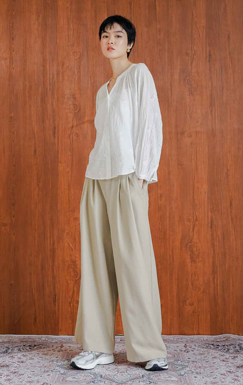 Areli Top White