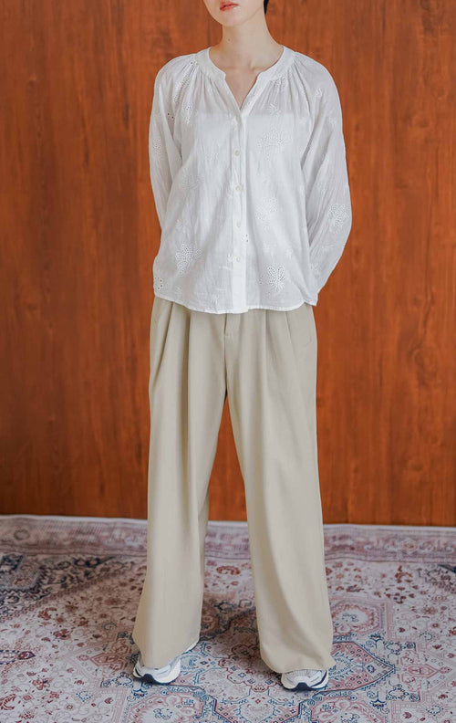 Areli Top White