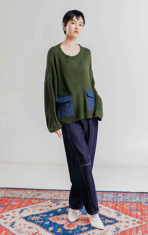 Keenan Top Green