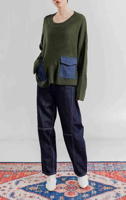 Keenan Top Green
