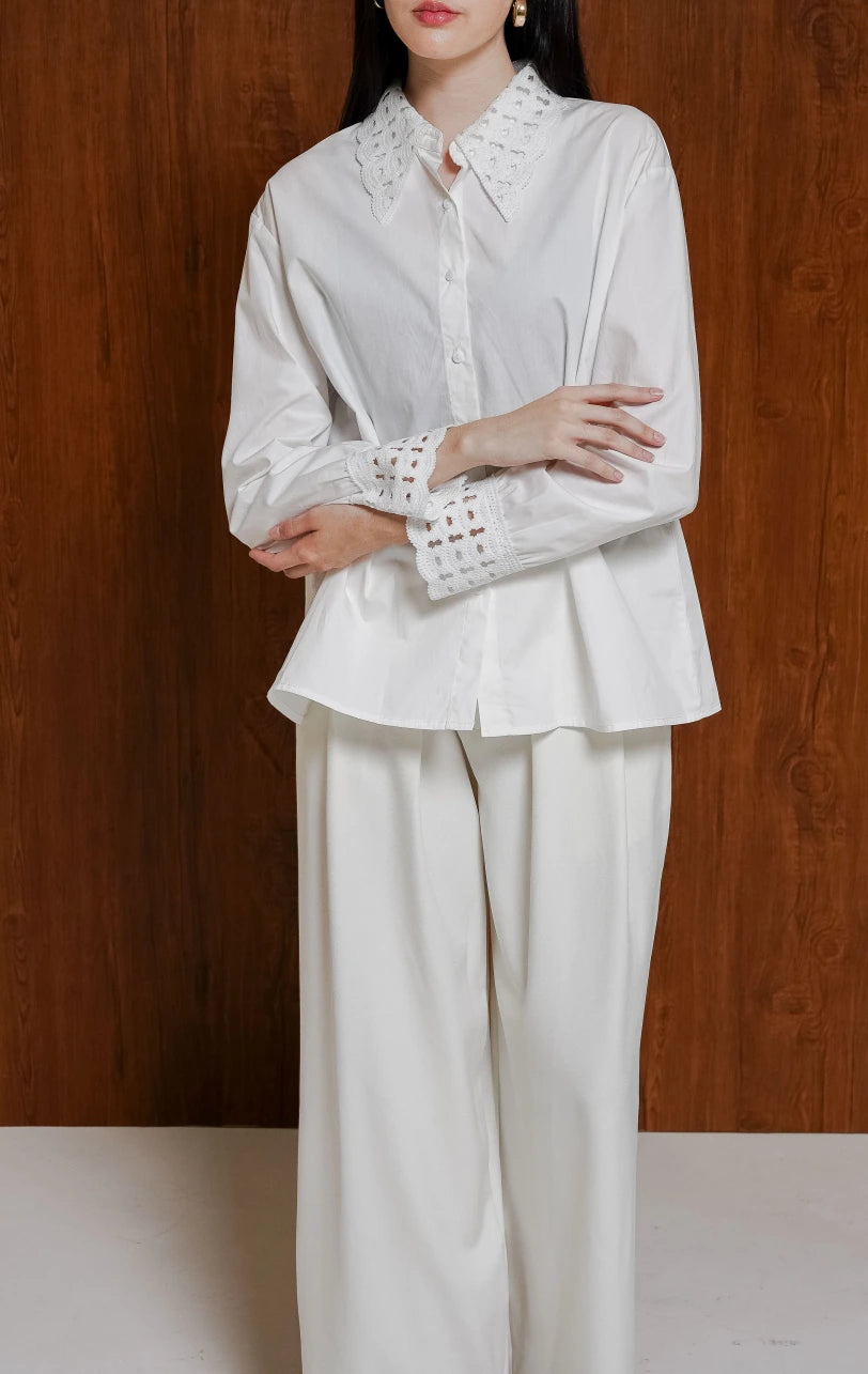 Brigita Top White