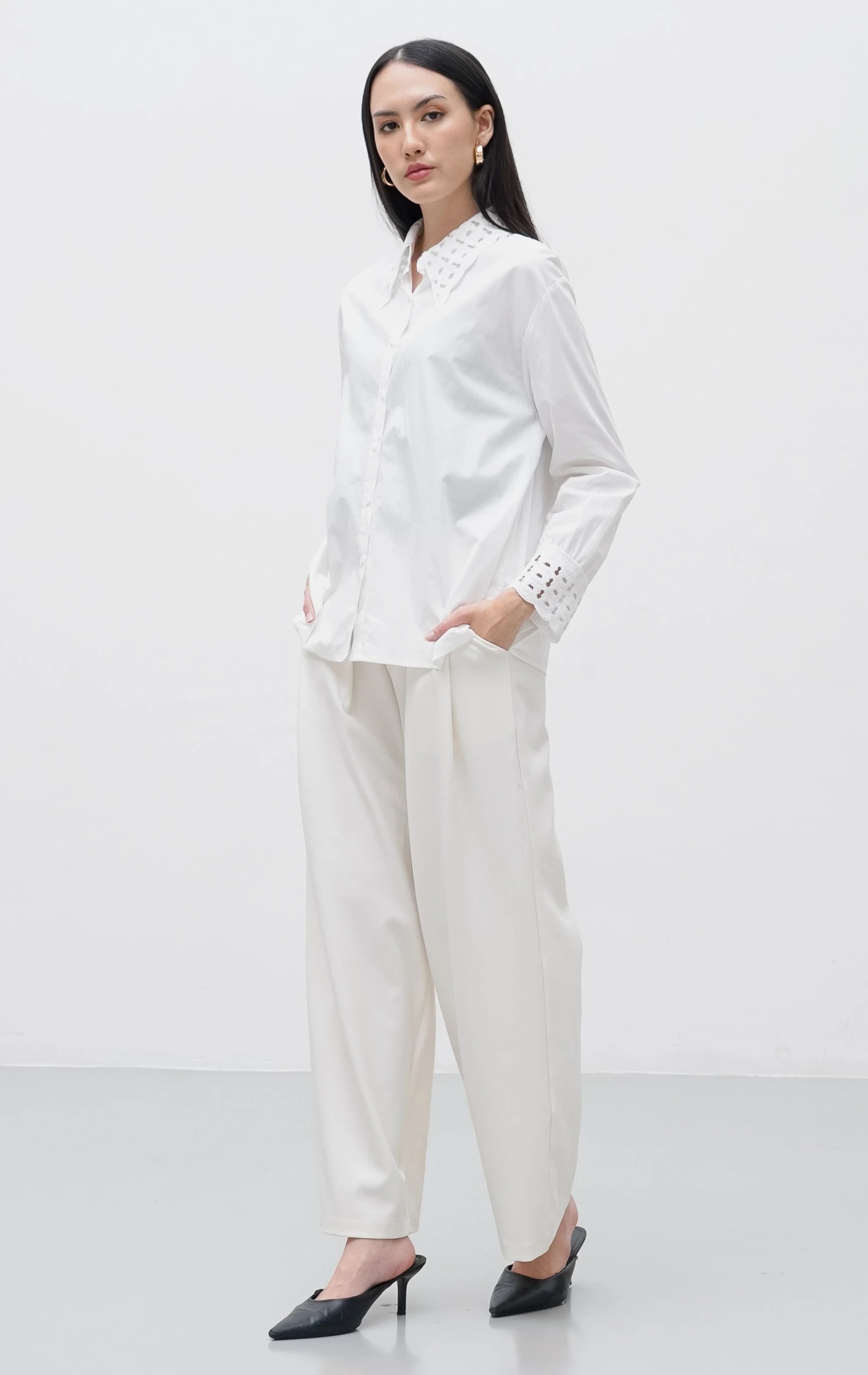 Brigita Top White