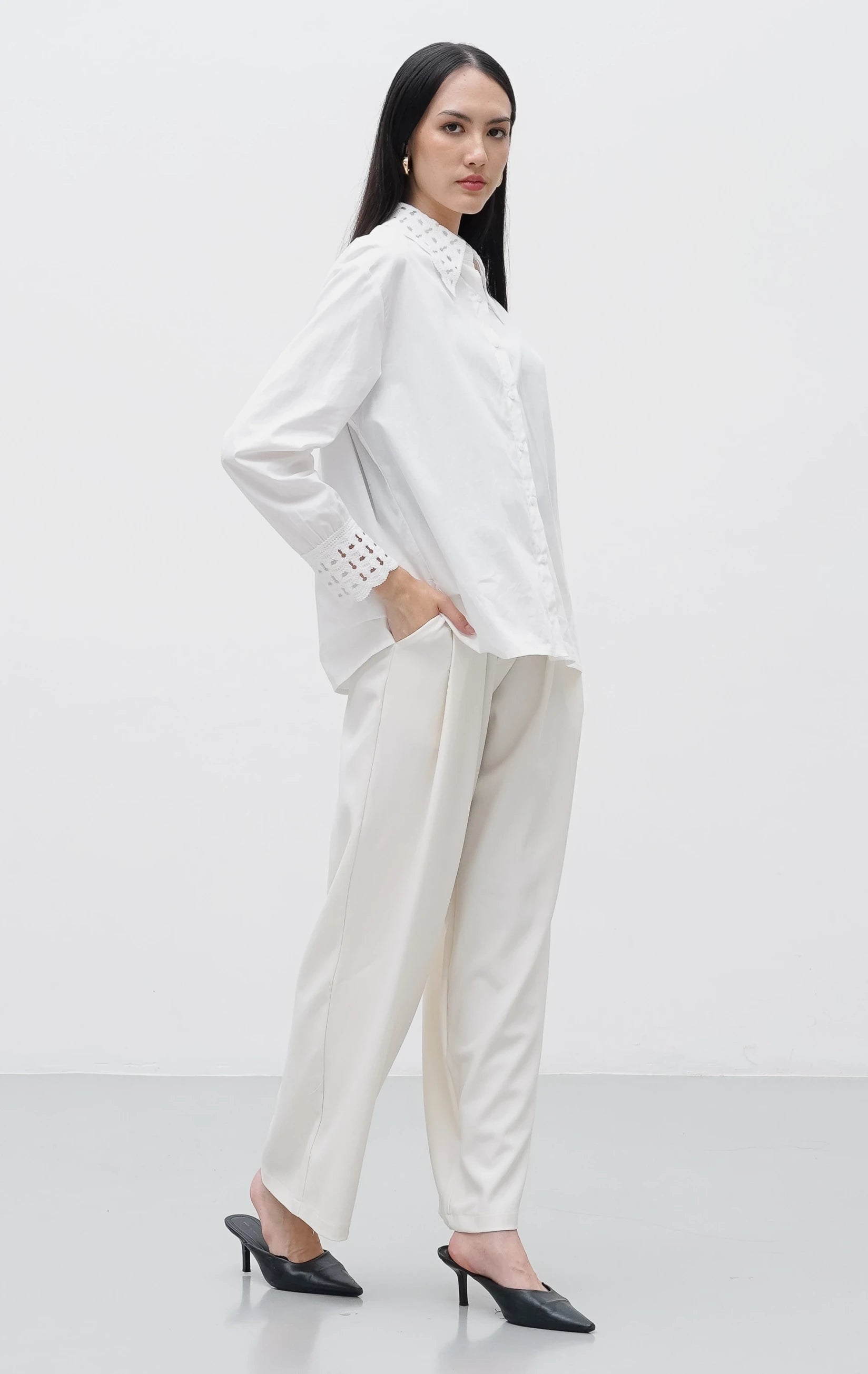 Brigita Top White