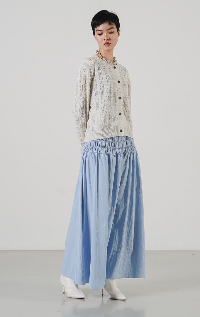 Hazel Cardigan White