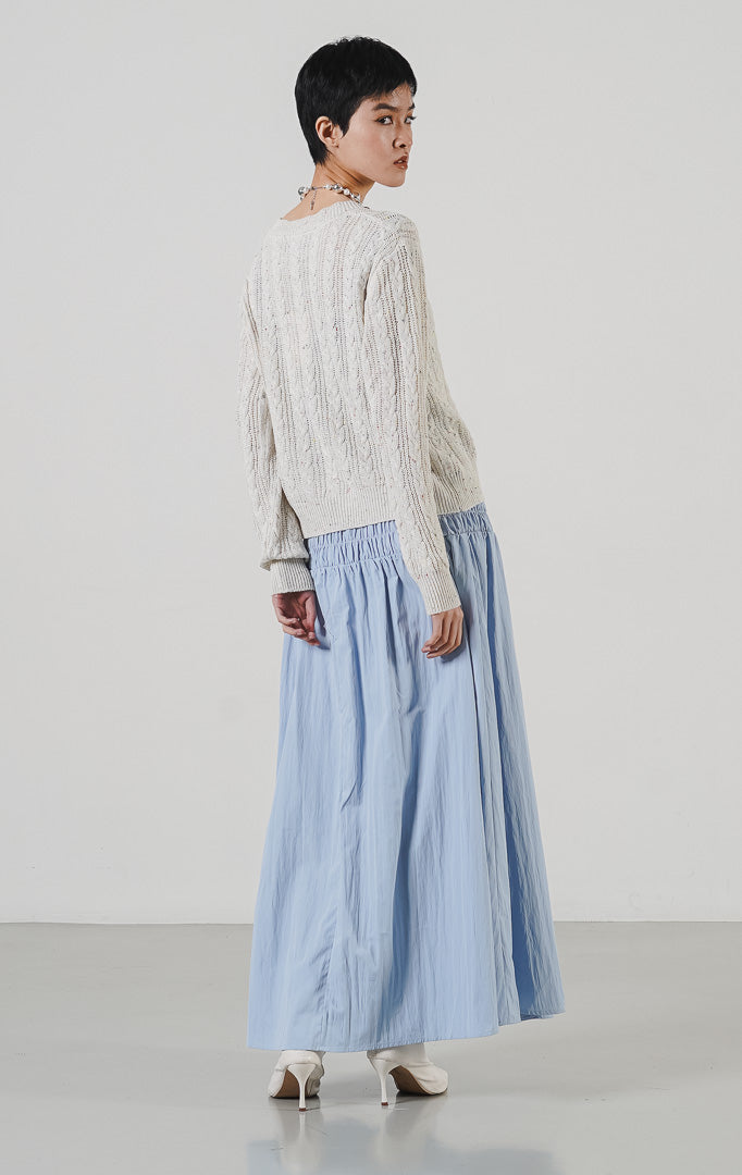 Hazel Cardigan White