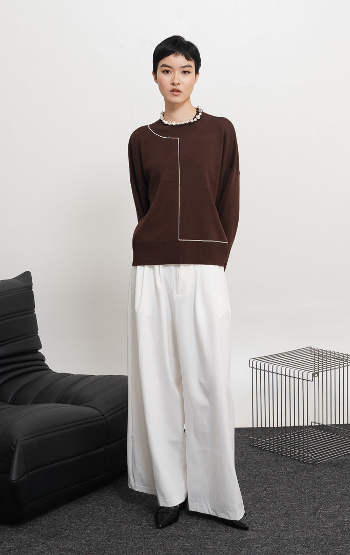 Eden Sweater Dark Brown