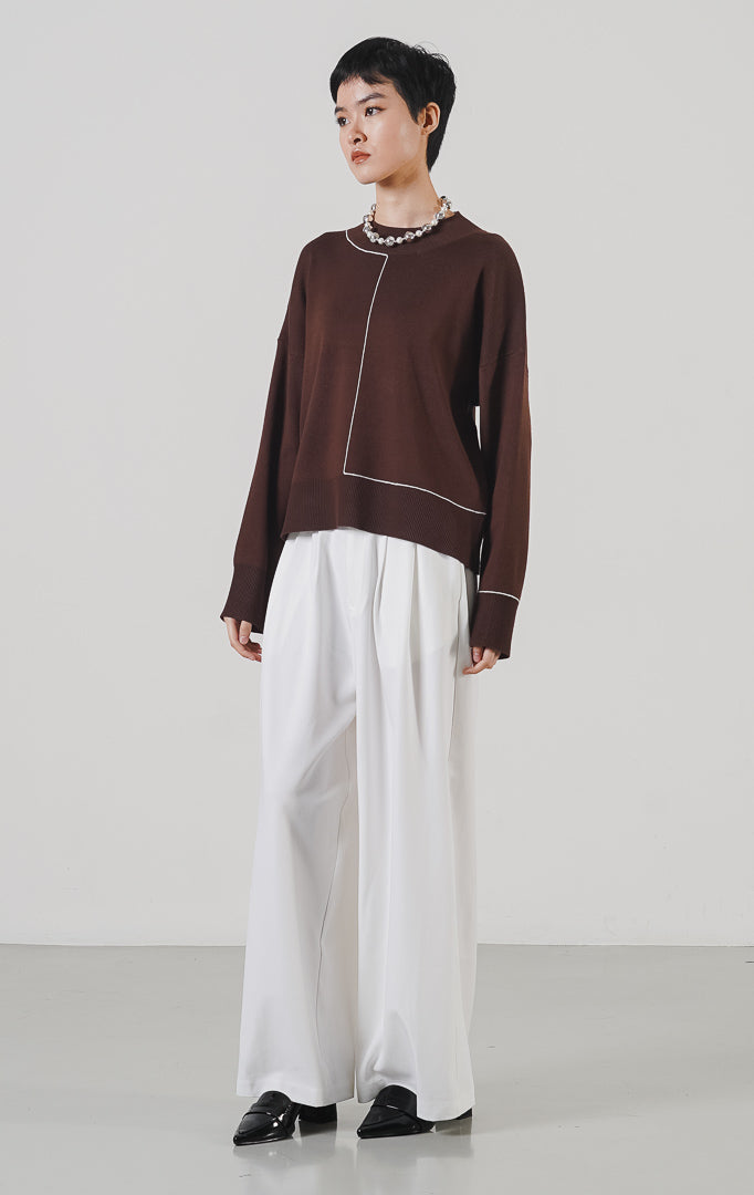 Eden Sweater Dark Brown