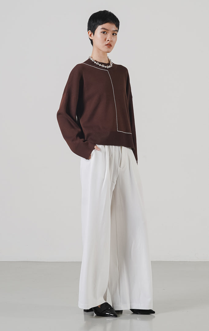 Eden Sweater Dark Brown