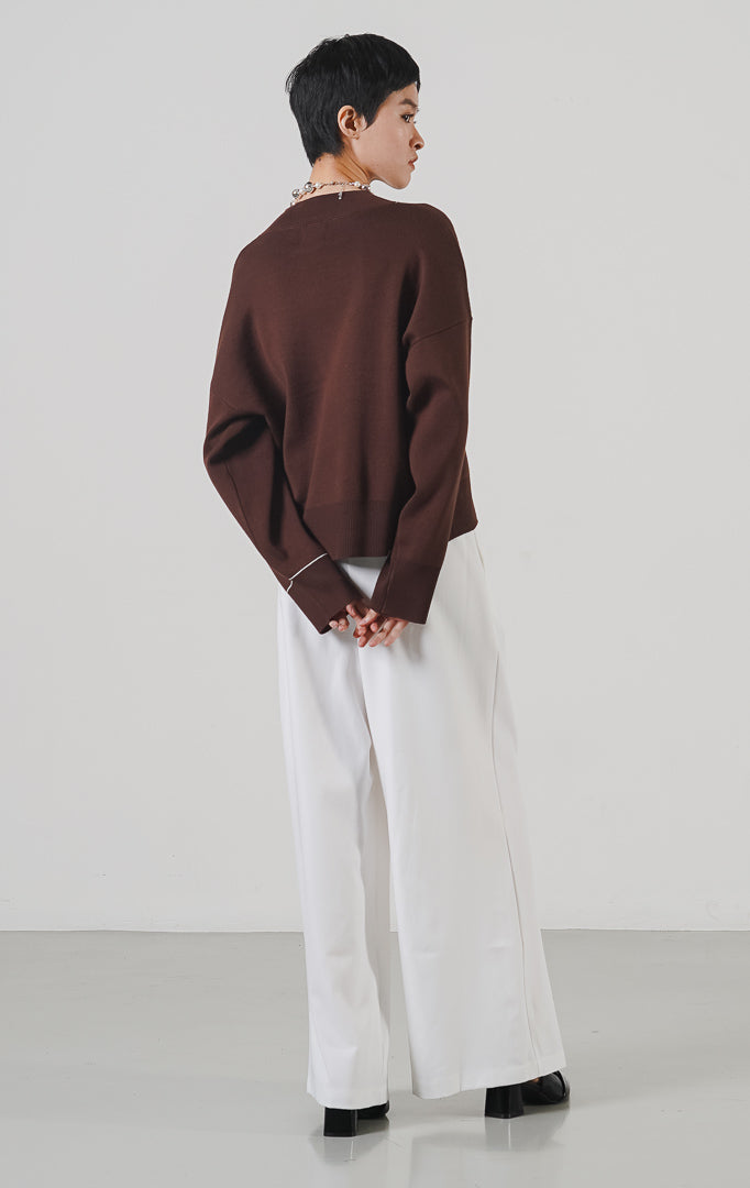 Eden Sweater Dark Brown